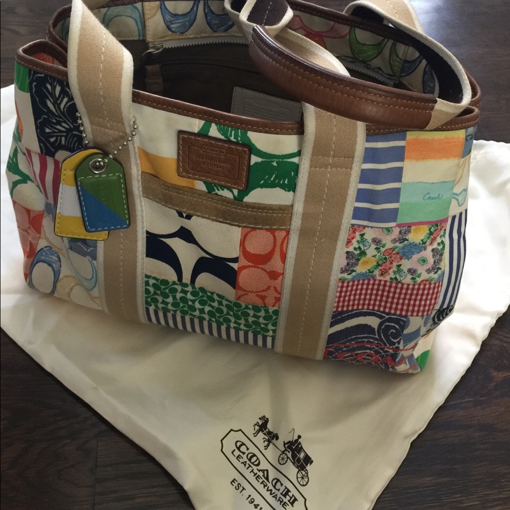 Coach Patchwork Tote